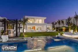 full sea view villa for sale in hacienda heneish fully finished with AC'S 0