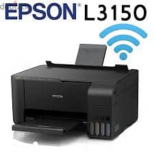 Epson L3150 ايبسون ال ٣١٥٠ برنتر و اسكنر تعمل بالواي فاي 1