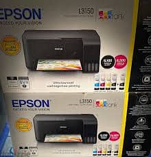 Epson L3150 ايبسون ال ٣١٥٠ برنتر و اسكنر تعمل بالواي فاي 5