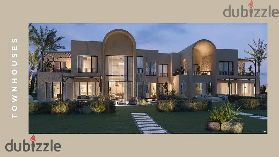 Chalet for sale by Orascom in El Gouna, 62 sqm, Kamaran El Gouna with super lux finishing. 1