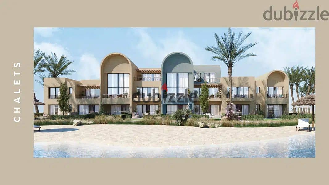 Chalet for sale by Orascom in El Gouna, 62 sqm, Kamaran El Gouna with super lux finishing. 11