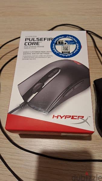 HyperX Pulsefire Core Wired Gaming Mouse 6200 DPI 3