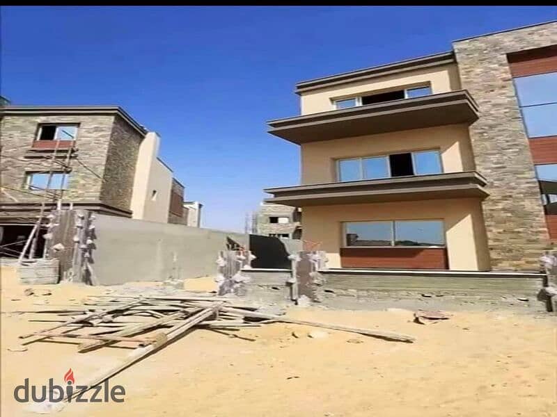 Townhouse for sale, ready for inspection,delivery1.5 years in Noble Fifth Settlement  free club  تاون هاوس للبيع  كمبوند نوبل  النادي فرى 9