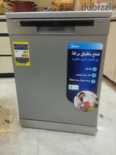 غساله اطباق ماركه midea . بحاله الجديده 0