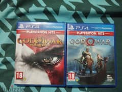 God of war 3 remastered + God of war 4 PS4 0