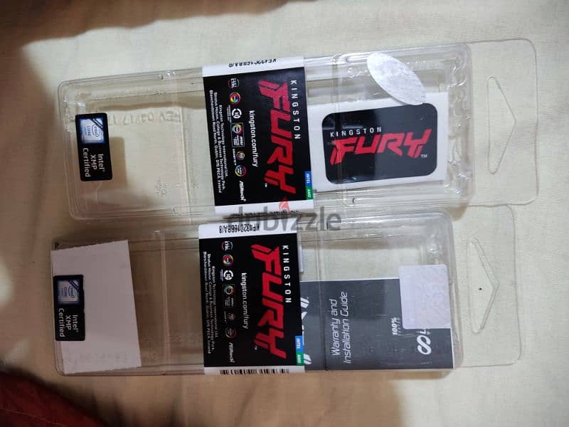 Hyperx fury ddr4 2*8 3200 cl16 0