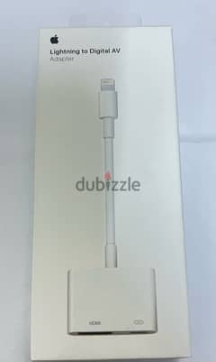 Apple lightning iPhone iPad to HDMI digital original Av adapter