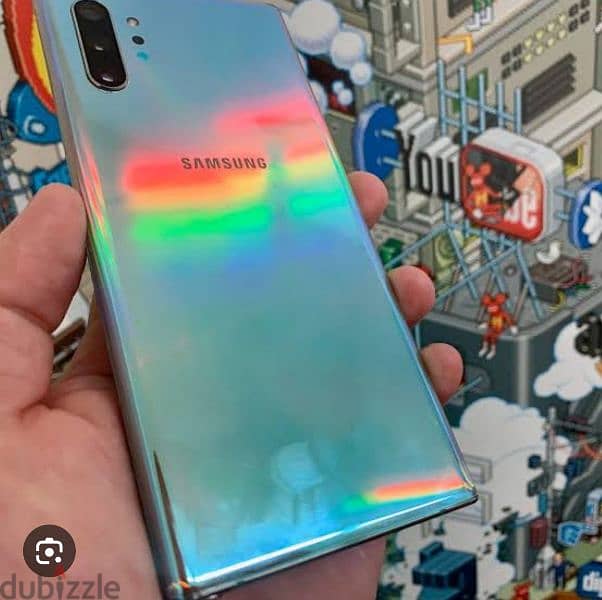 Samsung note 10 plus 5g - 256 شريحه واحده سناب دراجون بالعلبه 1