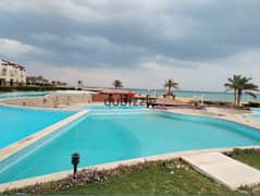 benthouse chalet for sale in elain elsokhna ready to move prime location infront sea swimming pool installments Location Lake View 13 Sea View