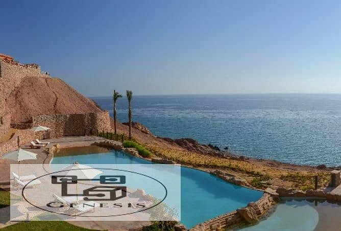 chalet first row on the sea for sale in Telal elain elsokhna 6