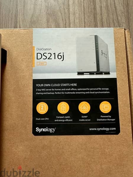 Synology DS216j 2-bay NAS server 1