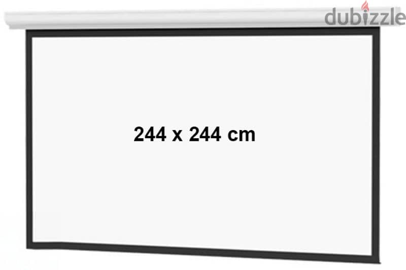 Projector Screen Manual 244 x 244 / شاشة عرض بروجيكتور 1
