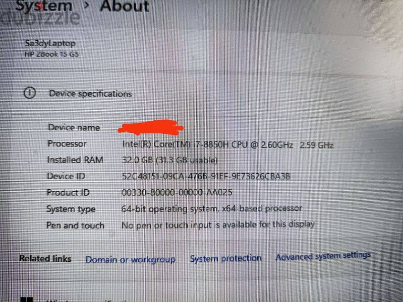 HP ZBook 15 G5 Workstation 6