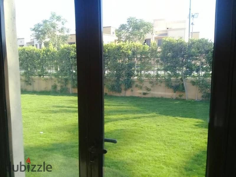 Ground floor apartment with garden for sale in Sarai Compound, Sarai - a wall in Madinaty Wall 0