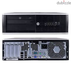 HP Compaq 8200 Elite Small Form Factor (S. F. F) PC + شاشة DELL