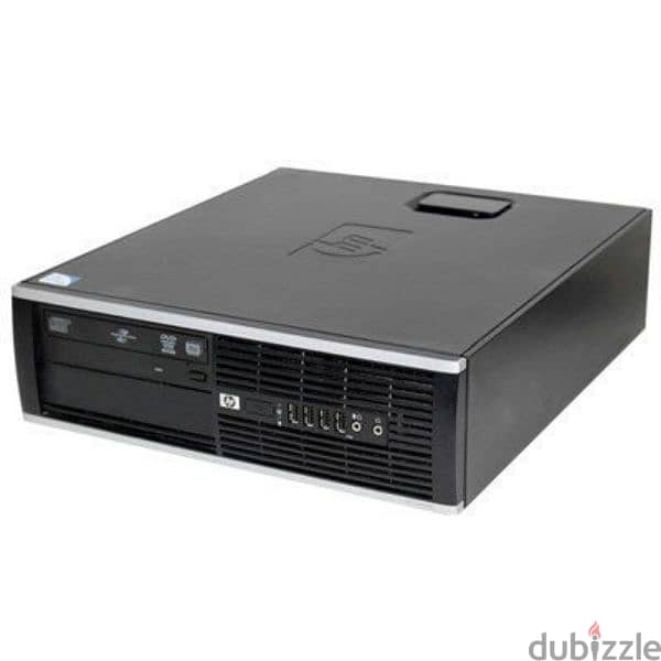 HP Compaq 8200 Elite Small Form Factor (S. F. F) PC + شاشة DELL 1