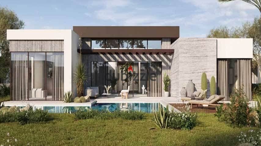 Fully finished twin villa 221 m for sale in Solana New Zayed - ORA 11