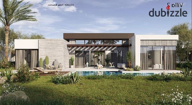 Fully finished twin villa 221 m for sale in Solana New Zayed - ORA 12