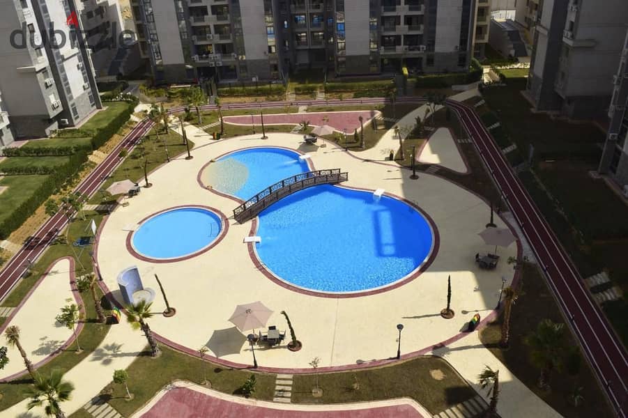 Penthouse in Dyar View swimming pool, 251.8 square meters, two floors with internal stairs (189.8 square meters+154.8 square meters first floor 17