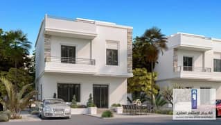 With a 30% discount. . A 264 m independent villa for sale in installments in New Zayed in Lovers New Zayed Compound