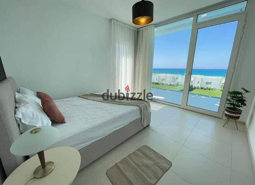 Chalet Ready To Move Fully finished in La vista ras el hikma Kilo 205 FULL SEA VIEW 2