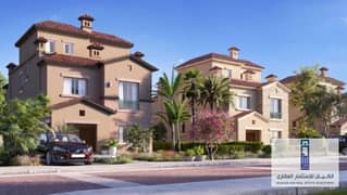 Receive immediately the largest villa compound. . a luxury townhouse villa for sale in installments in the capital, La Vista City New Capital 0