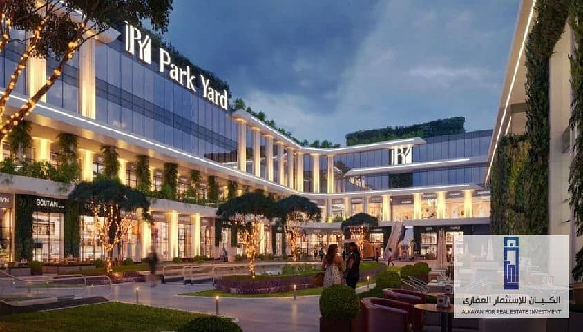 قسط براحتك على 10 سنين. . محل 28 م للبيع فى 6 اكتوبر بمول بارك يارد Park Yard Mall 2