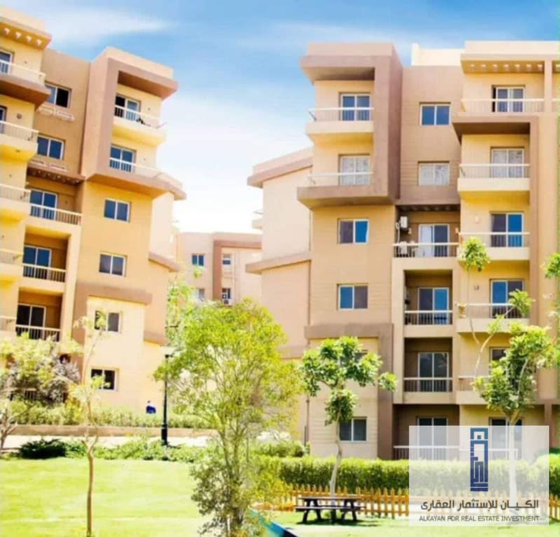 0% down payment for a 150-meter Panorama apartment at the best price in River Residence Compound, 6th of October 9