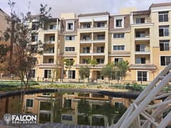 For sale at a cash discount, an apartment of 111 meters, “front view on the landscape, next to Madinaty” in Sarai New Cairo, in installments. 0