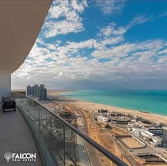 Double view hotel apartment for sale in El Alamein Towers, City edge 0