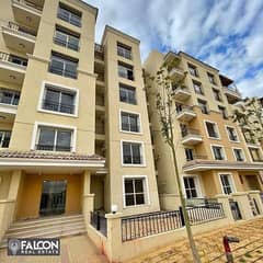 147 sqm apartment for sale, 42% discount for a limited time, directly in front of Suez Road, New Cairo, Sarai Compound SARAI NEW CAIEO 0