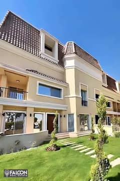 Villa 212 sqm + garden 50 sqm, 42% discount, in a prime location, Fifth Settlement, New Cairo, Sarai Compound, New Cairo, Sarai New Cairo 0