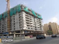 Ground floor shop for sale, delivery for months, for sale in Nasr City, area of ​​58 meters, with facilities, in front of the Defense House on El Nozh 0