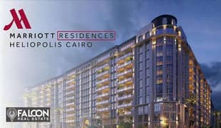 A fully finished apartment with hotel services in a prime location on Al Thawra Street in the Marriott Residence Compound, with a 35% discount. 0