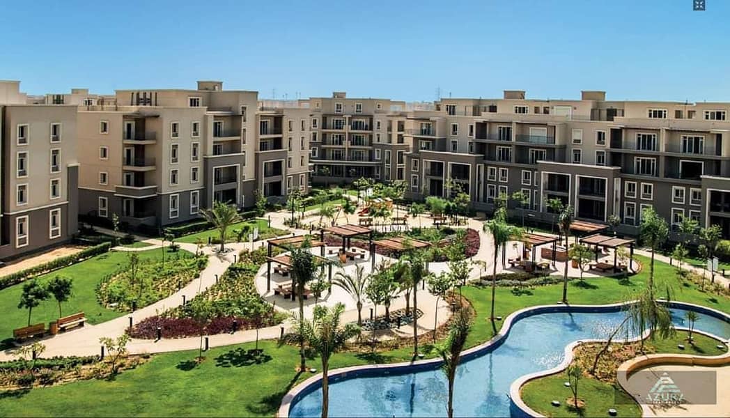 Finished apartment with ready to move for sale in installments in Sheikh Zayed October Plaza 3