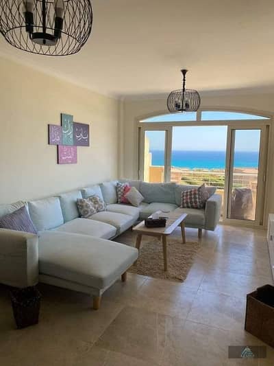 3bed 2th row sea view - telal north coast