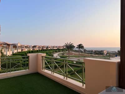 3bed  roof chalet for sale sea view in La Vista, Ain Sokhna - topaz