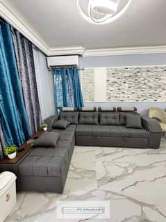 Furnished apartment of 131 meters for rent in Al-Rehab City 0