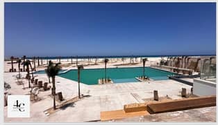 Lowest price available in sea shore north coast chalet 96m best view fully finished with down payment and installments 0