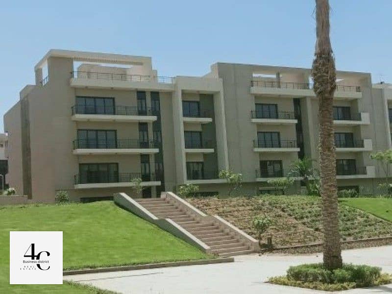 Apartment 185m with garden 120m for sale, Delivery soon, fully finished with air conditioners 3 bedrooms in Al Marasem Fifth Square Fifth Settlement 5