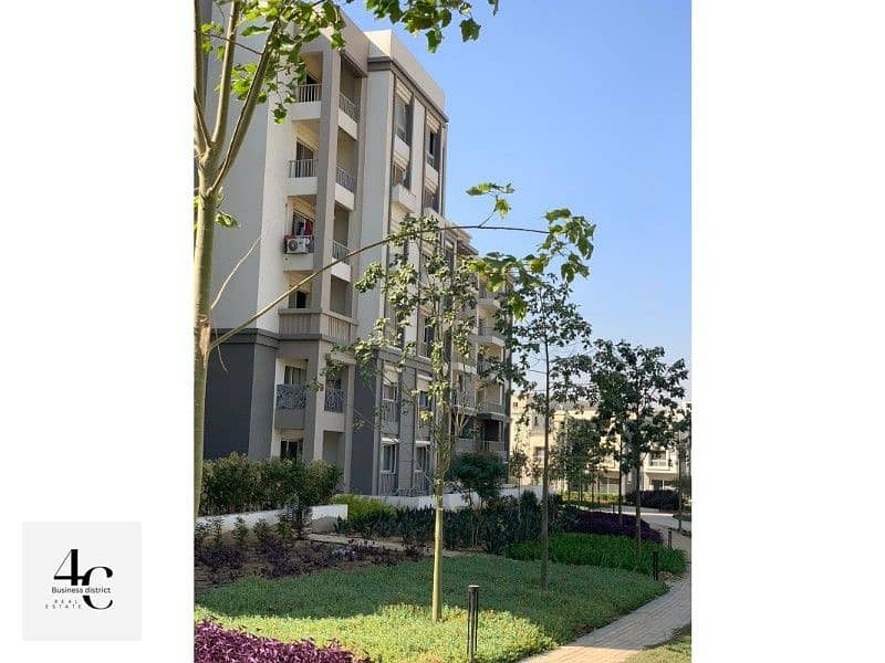 Apartment145m garden52m with down payment and installments at lowest price view landscape in compound hyde park 1