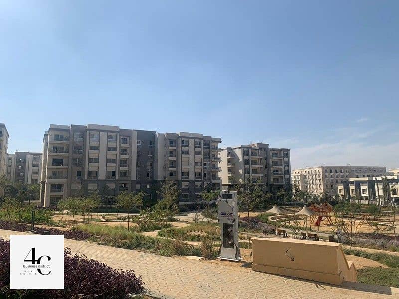 Apartment145m garden52m with down payment and installments at lowest price view landscape in compound hyde park 5