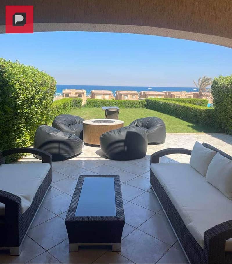 Villa for sale directly on the sea The best location in Ain Sokhna, Telal Village, minutes from Porto | Area 162 m  with installments 3