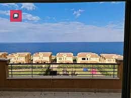 Villa for sale directly on the sea The best location in Ain Sokhna, Telal Village, minutes from Porto | Area 162 m  with installments 8