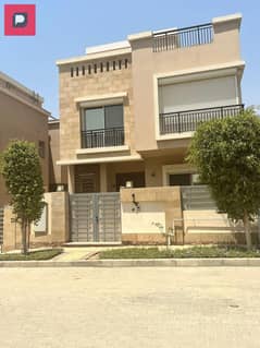 Villa for sale in installments over 8 years with a 30% discount in Tag City Compound New Cairo Prime Location on Suez Road in front of Cairo Airport