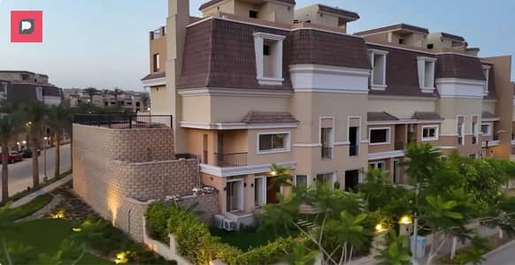 S- Villa for sale with a 43% discount in Sarai Compound next to Madinaty Very Prime Location and installments over 8 years