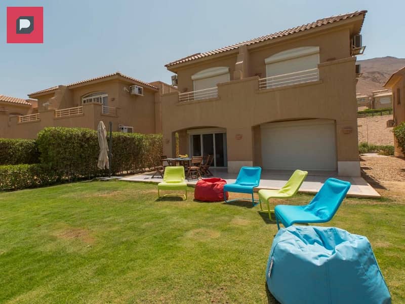 Villa for sale in installments in Telal Ain Sokhna Fully finished directly on the sea 5 minutes from Porto Sokhna | Distinctive location on the view 2 3