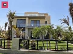 Villa for sale in Tag City Compound, First Settlement, with a 42% discount and installments over 8 years in front of Cairo Airport, near the Auc 0