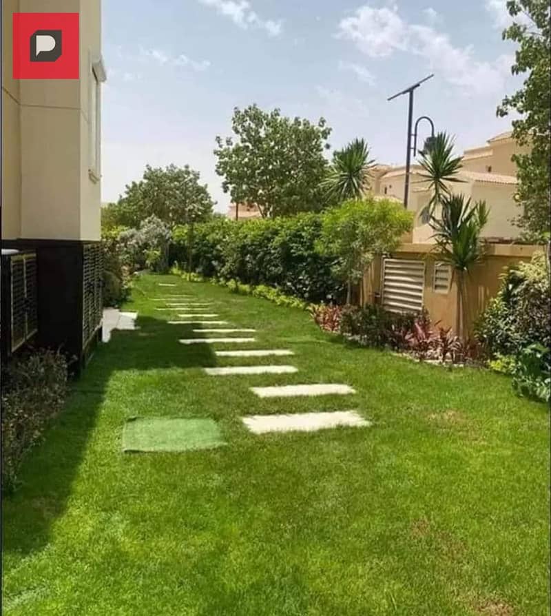 Villa 300 meters for sale in Telal East, Fifth Settlement, Lagoon view, complete privacy, the villa is in a prime location inside the compound 14