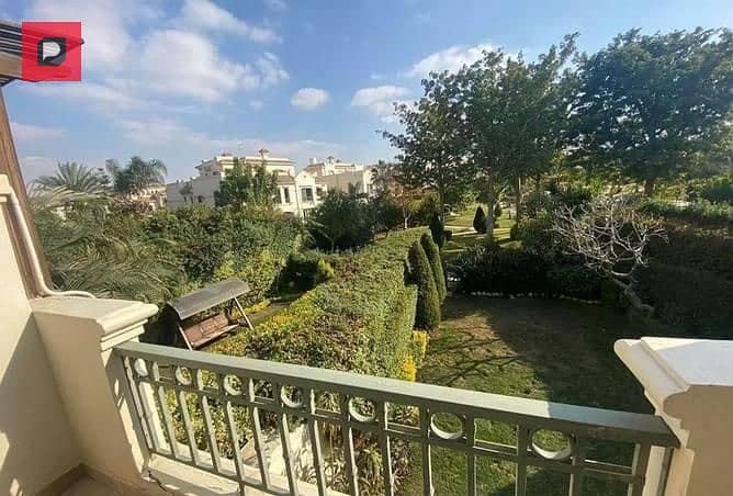 Immediate receipt villa for sale in Shorouk, in installments over the longest payment period, with a panoramic view open to the largest landscape area 4